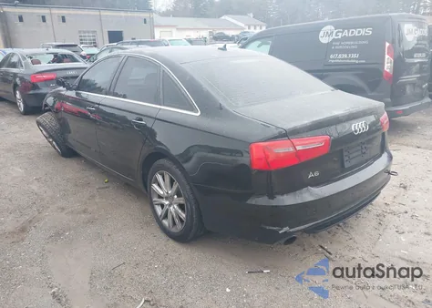 2014 Audi A6 2.0T Premium from USA, damaged, VIN WAUGFAFC1EN030278